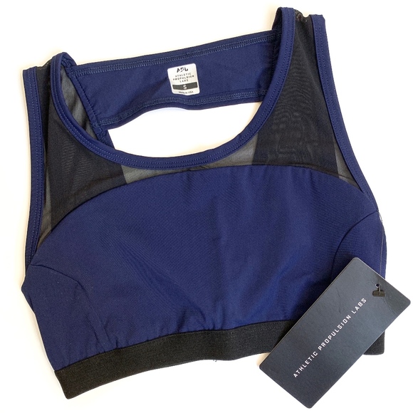 APL Other - NWT APL Perfect Navy Sports Bra Mesh A.P.L. Small